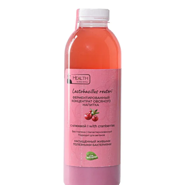 Реутери Lactobacillus LRDR™, концентрат живых бактерий с клюквой, 0.75л
